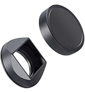 Amazon | スクエアメタルレンズフード レンズキャップ付き Fujifilm XF